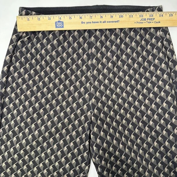 MAC Jeans Flare - Pine Tree Print Pullon Dress Pants sz 40 or size large‎ - Picture 9 of 11